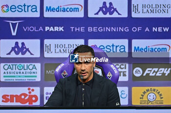 2024-06-25 - ACF Fiorentina's coach Raffaele Palladino - PRESENTATION OF ACF FIORENTINA'S NEW HEAD COACH RAFFAELE PALLADINO - OTHER - SOCCER