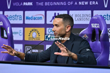 2024-06-25 - ACF Fiorentina's coach Raffaele Palladino - PRESENTATION OF ACF FIORENTINA'S NEW HEAD COACH RAFFAELE PALLADINO - OTHER - SOCCER