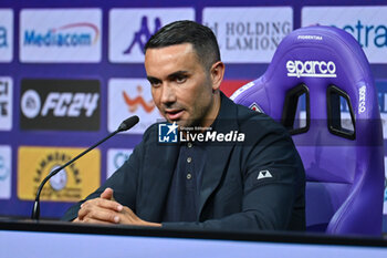 2024-06-25 - ACF Fiorentina's coach Raffaele Palladino - PRESENTATION OF ACF FIORENTINA'S NEW HEAD COACH RAFFAELE PALLADINO - OTHER - SOCCER