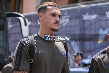 2024-07-11 - Napoli's Spanish defender Rafa Marin during SSC Napoli's 2024-25 preseason training camp in val di sole in Trentino, Dimaro Folgarida

 - SSC NAPOLI TRAINING - OTHER - SOCCER