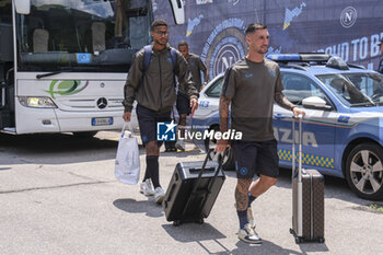 2024-07-11 - Napoli's Italian forward Matteo Politano during SSC Napoli's 2024-25 preseason training camp in val di sole in Trentino, Dimaro Folgarida

 - SSC NAPOLI TRAINING - OTHER - SOCCER