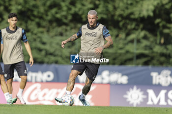 2024-07-11 - Napoli's Italian defender Pasquale Mazzocchi controls the ball during SSC Napoli's 2024-25 preseason training camp in val di sole in Trentino, Dimaro Folgarida

 - SSC NAPOLI TRAINING - OTHER - SOCCER