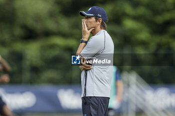 2024-07-11 - Napoli’s Italian coach Antonio Conte looks during SSC Napoli's 2024-25 preseason training camp in val di sole in Trentino, Dimaro Folgarida

 - SSC NAPOLI TRAINING - OTHER - SOCCER