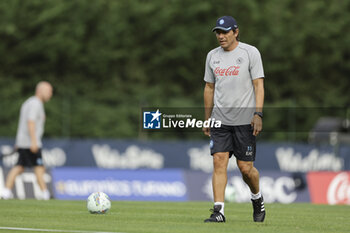 2024-07-11 - Napoli’s Italian coach Antonio Conte looks during SSC Napoli's 2024-25 preseason training camp in val di sole in Trentino, Dimaro Folgarida

 - SSC NAPOLI TRAINING - OTHER - SOCCER