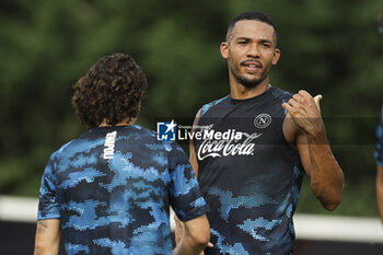 2024-07-11 - Napoli's Brazilian defender Juan Jesus gesticulate during SSC Napoli's 2024-25 preseason training camp in val di sole in Trentino, Dimaro Folgarida

 - SSC NAPOLI TRAINING - OTHER - SOCCER