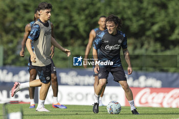 2024-07-11 - Napoli's Portuguese defender Mario Rui controls the ball during SSC Napoli's 2024-25 preseason training camp in val di sole in Trentino, Dimaro Folgarida

 - SSC NAPOLI TRAINING - OTHER - SOCCER