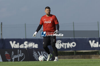 2024-07-11 - Napoli's Italian goalkeeper Nikita Contini controls the ball during SSC Napoli's 2024-25 preseason training camp in val di sole in Trentino, Dimaro Folgarida

 - SSC NAPOLI TRAINING - OTHER - SOCCER