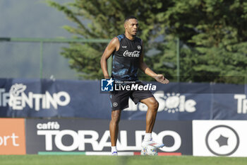 2024-07-11 - Napoli's Brazilian defender Juan Jesus controls the ball during SSC Napoli's 2024-25 preseason training camp in val di sole in Trentino, Dimaro Folgarida

 - SSC NAPOLI TRAINING - OTHER - SOCCER