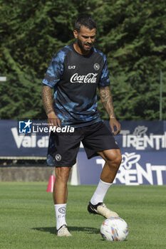 2024-07-11 - Napoli's Italian defender Leonardo Spinazzola during SSC Napoli's 2024-25 preseason training camp in val di sole in Trentino, Dimaro Folgarida

 - SSC NAPOLI TRAINING - OTHER - SOCCER