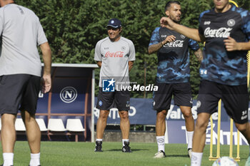 2024-07-11 - Napoli’s Italian coach Antonio Conte looks during SSC Napoli's 2024-25 preseason training camp in val di sole in Trentino, Dimaro Folgarida

 - SSC NAPOLI TRAINING - OTHER - SOCCER