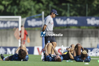 2024-07-11 - Napoli’s Italian coach Antonio Conte looks during SSC Napoli's 2024-25 preseason training camp in val di sole in Trentino, Dimaro Folgarida

 - SSC NAPOLI TRAINING - OTHER - SOCCER