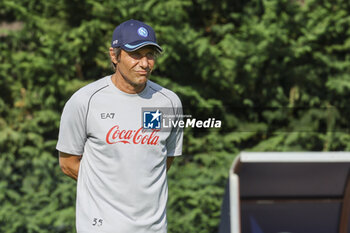 2024-07-11 - Napoli’s Italian coach Antonio Conte during SSC Napoli's 2024-25 preseason training camp in val di sole in Trentino, Dimaro Folgarida

 - SSC NAPOLI TRAINING - OTHER - SOCCER