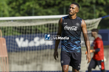 2024-07-11 - Napoli's Brazilian defender Juan Jesus looks during SSC Napoli's 2024-25 preseason training camp in val di sole in Trentino, Dimaro Folgarida

 - SSC NAPOLI TRAINING - OTHER - SOCCER