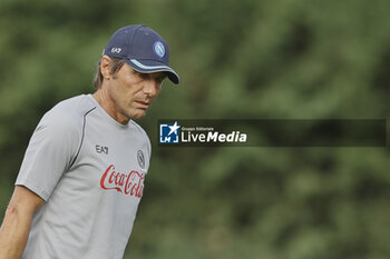 2024-07-11 - Napoli’s Italian coach Antonio Conte during SSC Napoli's 2024-25 preseason training camp in val di sole in Trentino, Dimaro Folgarida

 - SSC NAPOLI TRAINING - OTHER - SOCCER