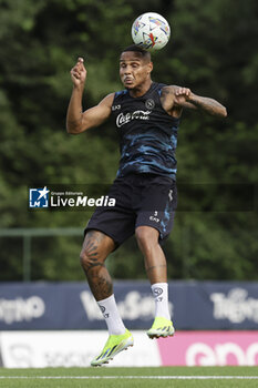 2024-07-12 - Napoli's Brazilian defender Natan controls the ball during SSC Napoli's 2024-25 preseason training camp in val di sole in Trentino, Dimaro Folgarida

 - SSC NAPOLI TRAINING - OTHER - SOCCER