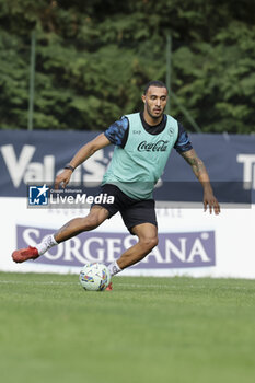 2024-07-12 - Napoli's Italian defender Francesco Mezzoni during SSC Napoli's 2024-25 preseason training camp in val di sole in Trentino, Dimaro Folgarida

 - SSC NAPOLI TRAINING - OTHER - SOCCER