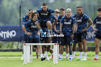 2024-07-13 - Napoli's Italian forward Matteo Politano during SSC Napoli's 2024-25 preseason training camp in val di sole in Trentino, Dimaro Folgarida

 - SSC NAPOLI TRAINING - OTHER - SOCCER