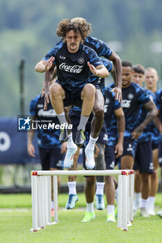 2024-07-13 - Napoli's Portuguese defender Mario Rui during SSC Napoli's 2024-25 preseason training camp in val di sole in Trentino, Dimaro Folgarida

 - SSC NAPOLI TRAINING - OTHER - SOCCER