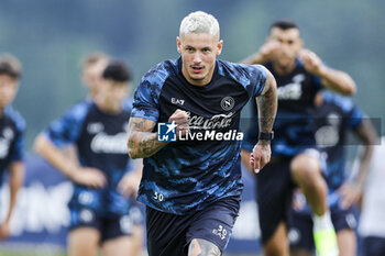 2024-07-13 - Napoli's Italian defender Pasquale Mazzocchi during SSC Napoli's 2024-25 preseason training camp in val di sole in Trentino, Dimaro Folgarida

 - SSC NAPOLI TRAINING - OTHER - SOCCER