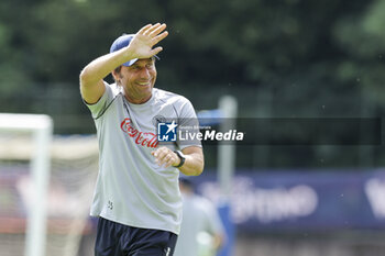 2024-07-13 - Napoli’s Italian coach Antonio Conte during SSC Napoli's 2024-25 preseason training camp in val di sole in Trentino, Dimaro Folgarida

 - SSC NAPOLI TRAINING - OTHER - SOCCER