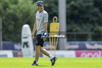 2024-07-13 - Napoli’s Italian coach Antonio Conte during SSC Napoli's 2024-25 preseason training camp in val di sole in Trentino, Dimaro Folgarida

 - SSC NAPOLI TRAINING - OTHER - SOCCER