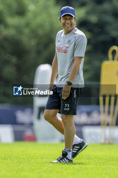 2024-07-13 - Napoli’s Italian coach Antonio Conte during SSC Napoli's 2024-25 preseason training camp in val di sole in Trentino, Dimaro Folgarida

 - SSC NAPOLI TRAINING - OTHER - SOCCER