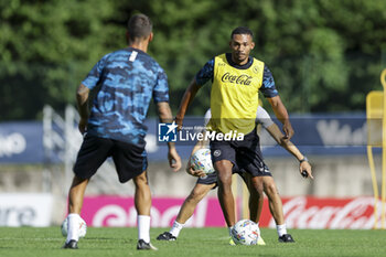 2024-07-13 - Napoli's Brazilian defender Juan Jesus during SSC Napoli's 2024-25 preseason training camp in val di sole in Trentino, Dimaro Folgarida

 - SSC NAPOLI TRAINING - OTHER - SOCCER