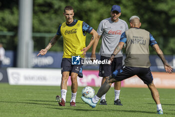 2024-07-14 - Napoli's Spanish defender Rafa Marin controls the ball during SSC Napoli's 2024-25 preseason training camp in val di sole in Trentino, Dimaro Folgarida

 - SSC NAPOLI TRAINING - OTHER - SOCCER