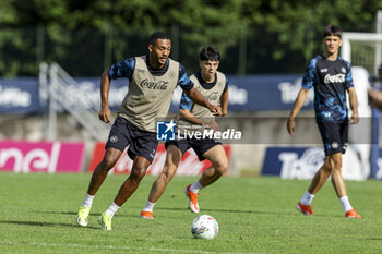 2024-07-14 - Napoli's Brazilian defender Juan Jesus controls the ball during SSC Napoli's 2024-25 preseason training camp in val di sole in Trentino, Dimaro Folgarida

 - SSC NAPOLI TRAINING - OTHER - SOCCER