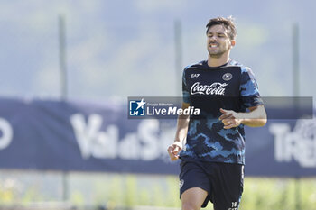 2024-07-15 - Napoli's Argentinian forward Giovanni Simeone during SSC Napoli's 2024-25 preseason training camp in val di sole in Trentino, Dimaro Folgarida

 - SSC NAPOLI TRAINING - OTHER - SOCCER