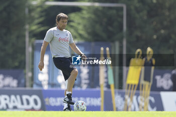 2024-07-15 - Napoli’s Italian coach Antonio Conte during SSC Napoli's 2024-25 preseason training camp in val di sole in Trentino, Dimaro Folgarida

 - SSC NAPOLI TRAINING - OTHER - SOCCER