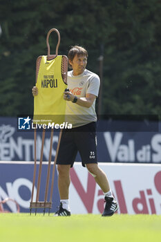 2024-07-15 - Napoli’s Italian coach Antonio Conte during SSC Napoli's 2024-25 preseason training camp in val di sole in Trentino, Dimaro Folgarida

 - SSC NAPOLI TRAINING - OTHER - SOCCER