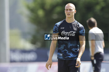 2024-07-15 - Napoli's Norwegian defender Leo Ostigard during SSC Napoli's 2024-25 preseason training camp in val di sole in Trentino, Dimaro Folgarida

 - SSC NAPOLI TRAINING - OTHER - SOCCER