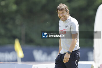 2024-07-15 - Napoli’s Italian coach Antonio Conte during SSC Napoli's 2024-25 preseason training camp in val di sole in Trentino, Dimaro Folgarida

 - SSC NAPOLI TRAINING - OTHER - SOCCER