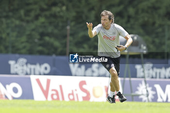 2024-07-15 - Napoli’s Italian coach Antonio Conte during SSC Napoli's 2024-25 preseason training camp in val di sole in Trentino, Dimaro Folgarida

 - SSC NAPOLI TRAINING - OTHER - SOCCER