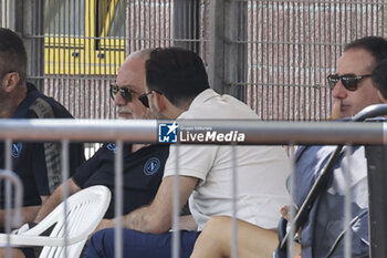 2024-07-17 - President of ssc napoli Aurelio de Laurentiis with sport director Giovanni Manna during SSC Napoli's 2024-25 preseason training camp in val di sole in Trentino, Dimaro Folgarida

 - SSC NAPOLI TRAINING - OTHER - SOCCER