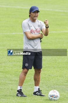 2024-07-17 - Napoli’s Italian coach Antonio Conte during SSC Napoli's 2024-25 preseason training camp in val di sole in Trentino, Dimaro Folgarida

 - SSC NAPOLI TRAINING - OTHER - SOCCER