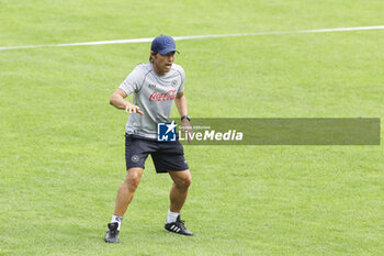 2024-07-17 - Napoli’s Italian coach Antonio Conte during SSC Napoli's 2024-25 preseason training camp in val di sole in Trentino, Dimaro Folgarida

 - SSC NAPOLI TRAINING - OTHER - SOCCER