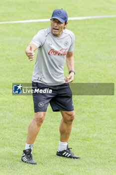 2024-07-17 - Napoli’s Italian coach Antonio Conte during SSC Napoli's 2024-25 preseason training camp in val di sole in Trentino, Dimaro Folgarida

 - SSC NAPOLI TRAINING - OTHER - SOCCER