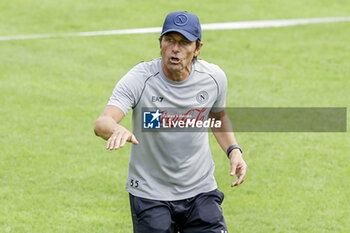 2024-07-17 - Napoli’s Italian coach Antonio Conte during SSC Napoli's 2024-25 preseason training camp in val di sole in Trentino, Dimaro Folgarida

 - SSC NAPOLI TRAINING - OTHER - SOCCER