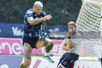 2024-07-18 - Napoli’s Italian coach Antonio Conte during SSC Napoli's 2024-25 preseason training camp in val di sole in Trentino, Dimaro Folgarida

 - SSC NAPOLI TRAINING - OTHER - SOCCER