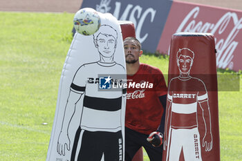 2024-07-18 - Napoli's Italian goalkeeper Elia Caprile during SSC Napoli's 2024-25 preseason training camp in val di sole in Trentino, Dimaro Folgarida

 - SSC NAPOLI TRAINING - OTHER - SOCCER