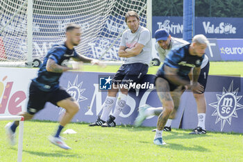 2024-07-18 - Napoli’s Italian coach Antonio Conte during SSC Napoli's 2024-25 preseason training camp in val di sole in Trentino, Dimaro Folgarida

 - SSC NAPOLI TRAINING - OTHER - SOCCER