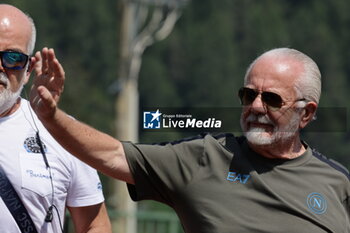 2024-07-18 - President of ssc napoli Aurelio de laurentiis during SSC Napoli's 2024-25 preseason training camp in val di sole in Trentino, Dimaro Folgarida

 - SSC NAPOLI TRAINING - OTHER - SOCCER