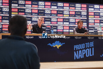 2024-07-13 - Press conference of Napoli’s Italian coach Antonio Conte during SSC Napoli's 2024-25 preseason training camp in val di sole in Trentino, Dimaro Folgarida

 - SSC NAPOLI PRESS CONFERENCE - OTHER - SOCCER