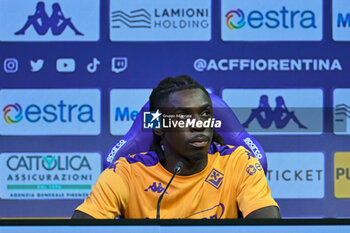 2024-07-12 - ACF Fiorentina's forward Moise Kean - PRESENTATION OF ACF FIORENTINA'S NEW PLAYER MOISE KEAN - OTHER - SOCCER