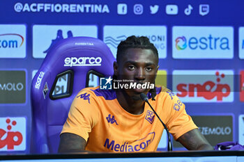 2024-07-12 - ACF Fiorentina's forward Moise Kean - PRESENTATION OF ACF FIORENTINA'S NEW PLAYER MOISE KEAN - OTHER - SOCCER