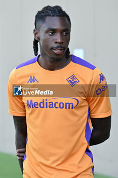 2024-07-12 - ACF Fiorentins's forward Moise Kean - PRESENTATION OF ACF FIORENTINA'S NEW PLAYER MOISE KEAN - OTHER - SOCCER