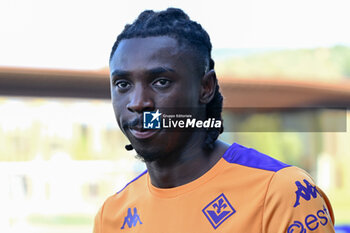 2024-07-12 - ACF Fiorentins's forward Moise Kean - PRESENTATION OF ACF FIORENTINA'S NEW PLAYER MOISE KEAN - OTHER - SOCCER