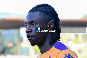 2024-07-12 - ACF Fiorentins's forward Moise Kean - PRESENTATION OF ACF FIORENTINA'S NEW PLAYER MOISE KEAN - OTHER - SOCCER